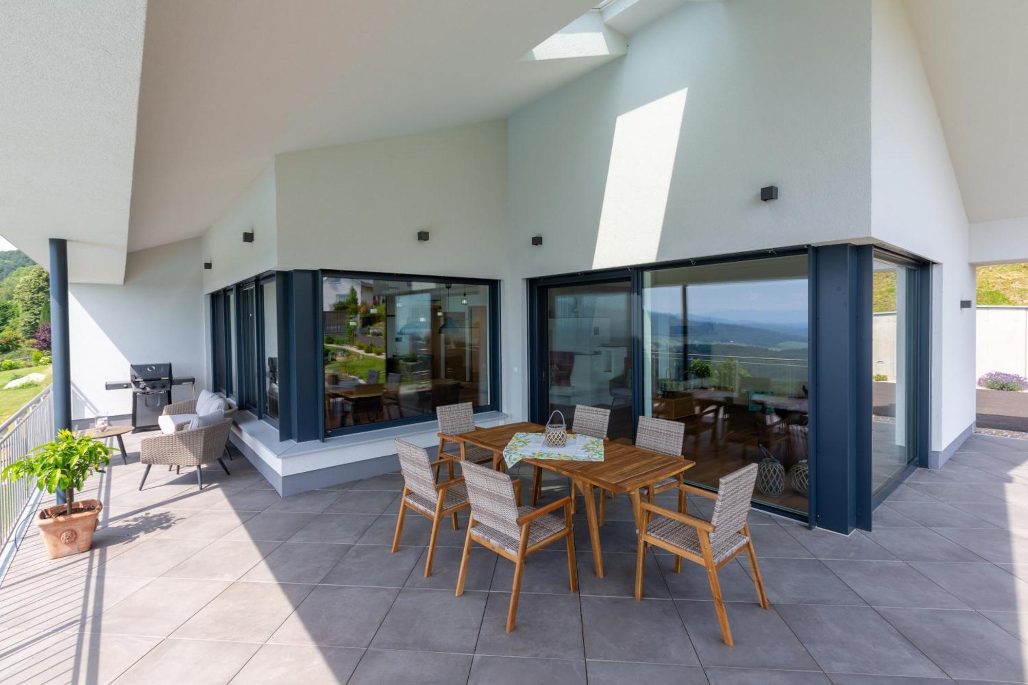 Greim15 --- Ganzes Ferienhaus Mit Fernsicht, Pool, Wellness Deutschlandsberg Exterior foto